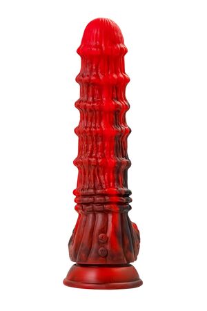 Силиконовый вибратор Monster Tops - 27 см.